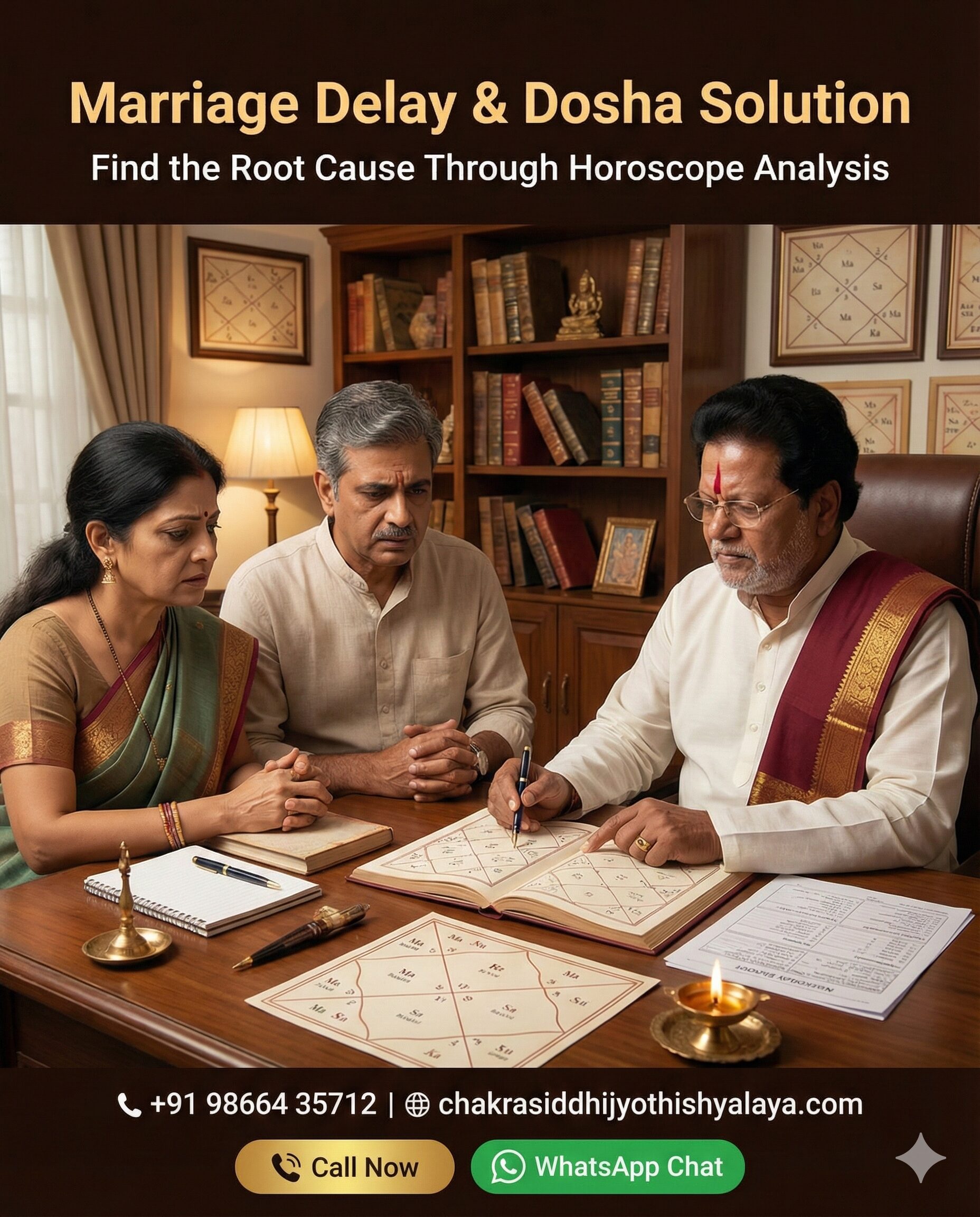 Marriage Delay & Dosha Solution by Astrology